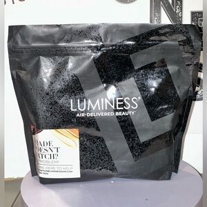 Luminess Black and Gold Beauty Bag